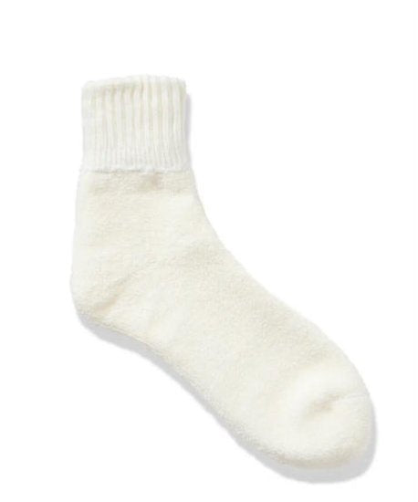 '- YUQRI - comfy pile double rib white / men