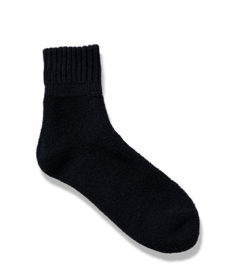 - YUQRI - comfy pile double rib black / men