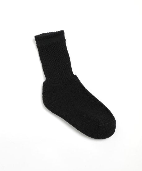 YUQRI - puff pile short crew black / women